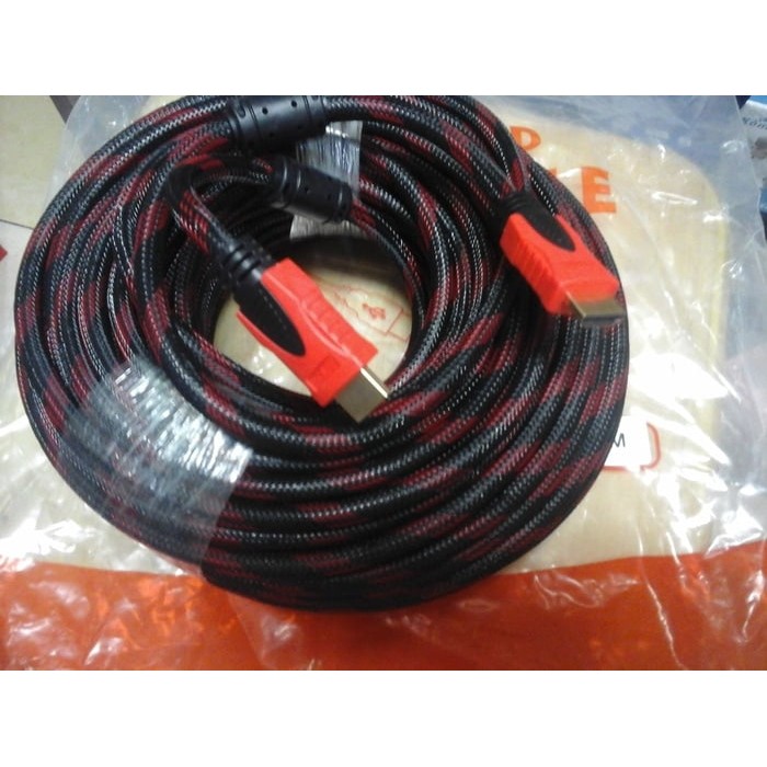 KABEL HDMI 25 METER SERAT VERSI 1.4 HD 14+1 PIN MALE TO MALE