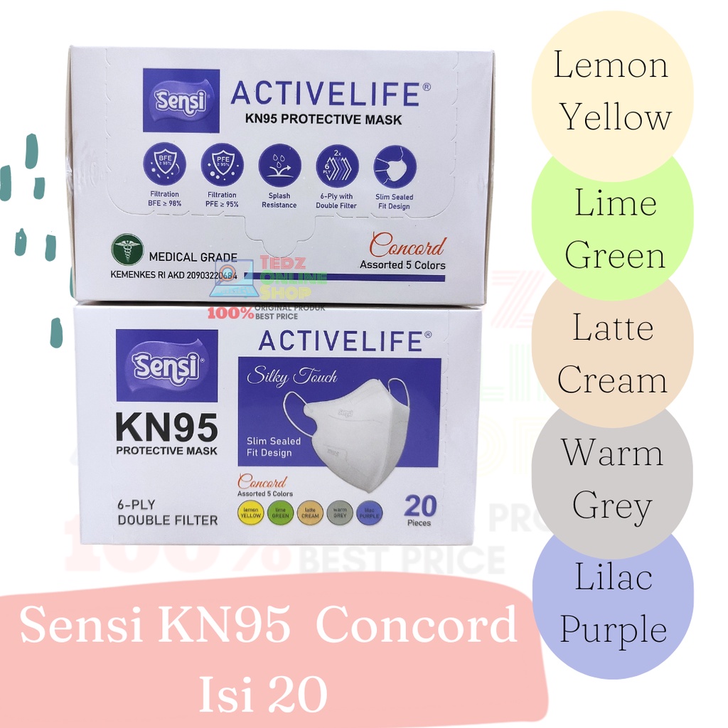 Sensi KN95 Concord Isi 20