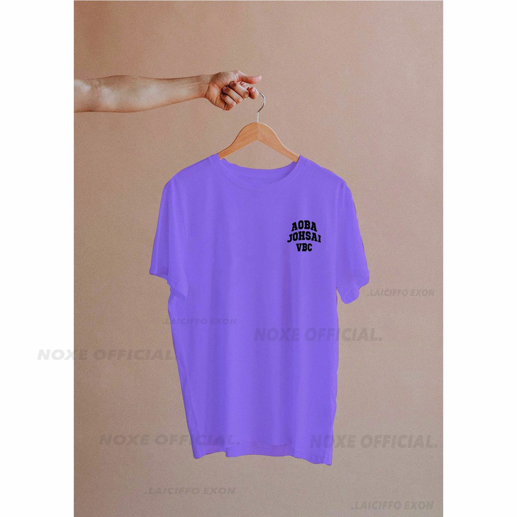 Baju kaos pria dan wanita Aoba Johsai anime jepang