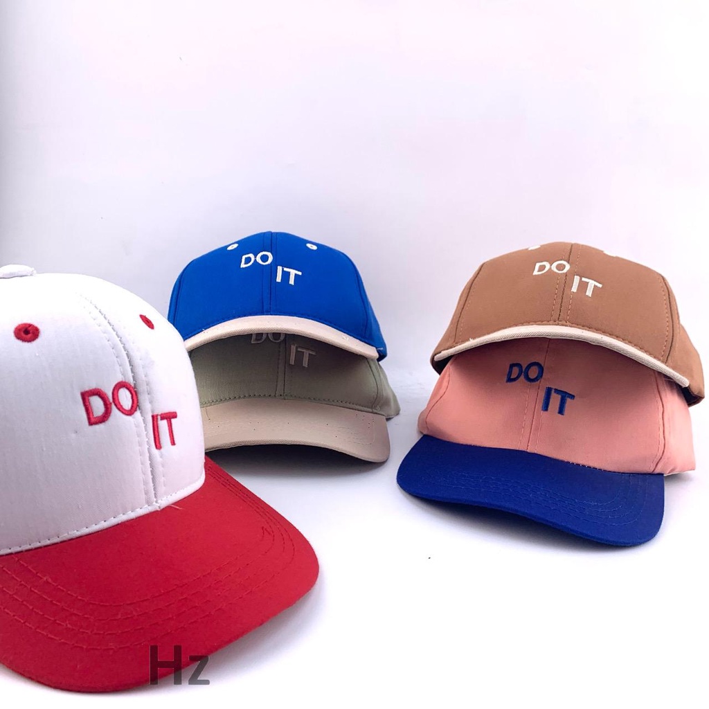 (HZ) TOPI FASHION ANAK UNISEX / TOPI CASUAL / BASEBALL / TOPI DO IT