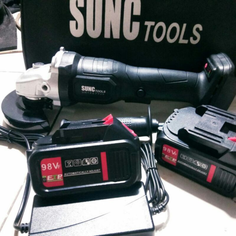 Gerinda Baterai Dua 98V SunC