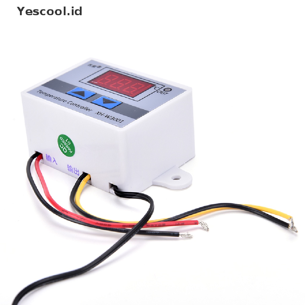 (Yescool) Termostat Pengatur Suhu Digital AC220V 10A