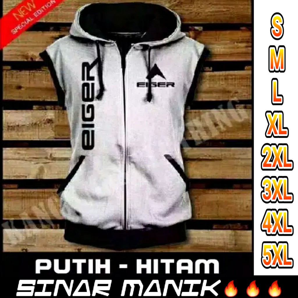 Promo Gaya Baru Rompi Pria / Outdoor Musim Gugur Musim Dingin Remaja Versi Trendy / Big Size Jumbo