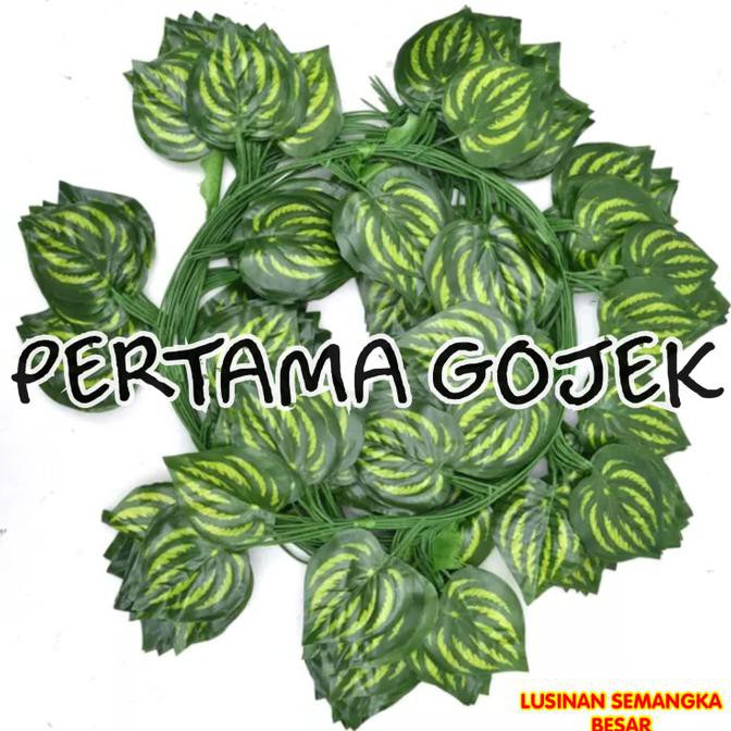 Lusinan Rambat Semangka Besar/Daun Rambat/Bunga Plastik/Daun Plastik