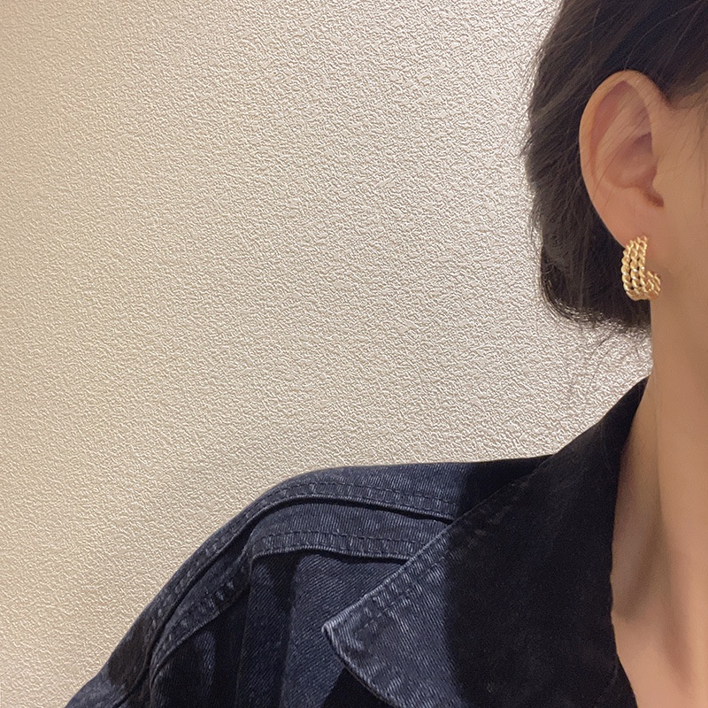 Anting AT229 Tembaga Lapis S925 , Unik Lucu Keren Fashion Wanita Elegant /Deluna/ BS