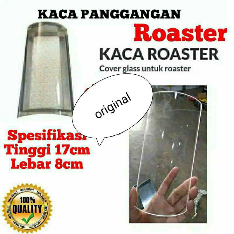 Sprepat SUMBU Burner , Kaca , Roaster , Kaca Kompor Sosis , Kaca Pemanggang BBQ ,Tanpa asap Grill