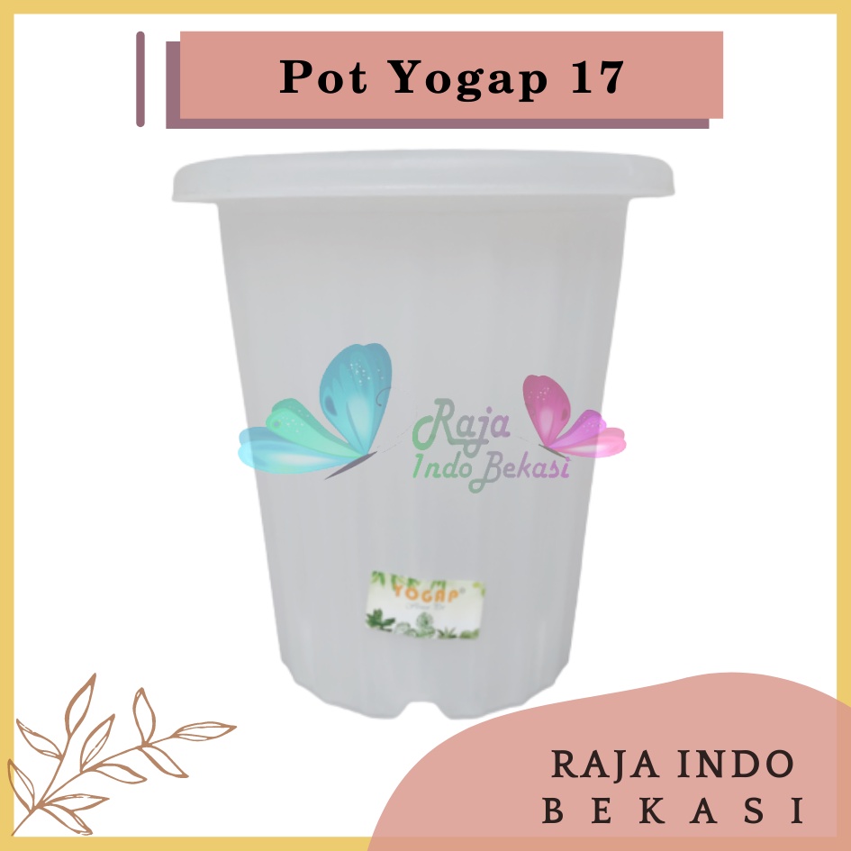 Pot Yogap 17 Transparan Bening Clear Pot Yogap Ypt Tinggi Tebal Berkualitas Pot Yogap 18 19 25 30 Murah Pot Transparan Plastik Bening Besar