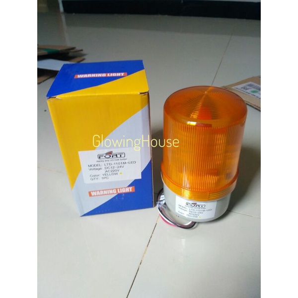 lampu rotary lampu rotari warning light lampu putar lampu peringatan 12 volt 24 volt 220 volt