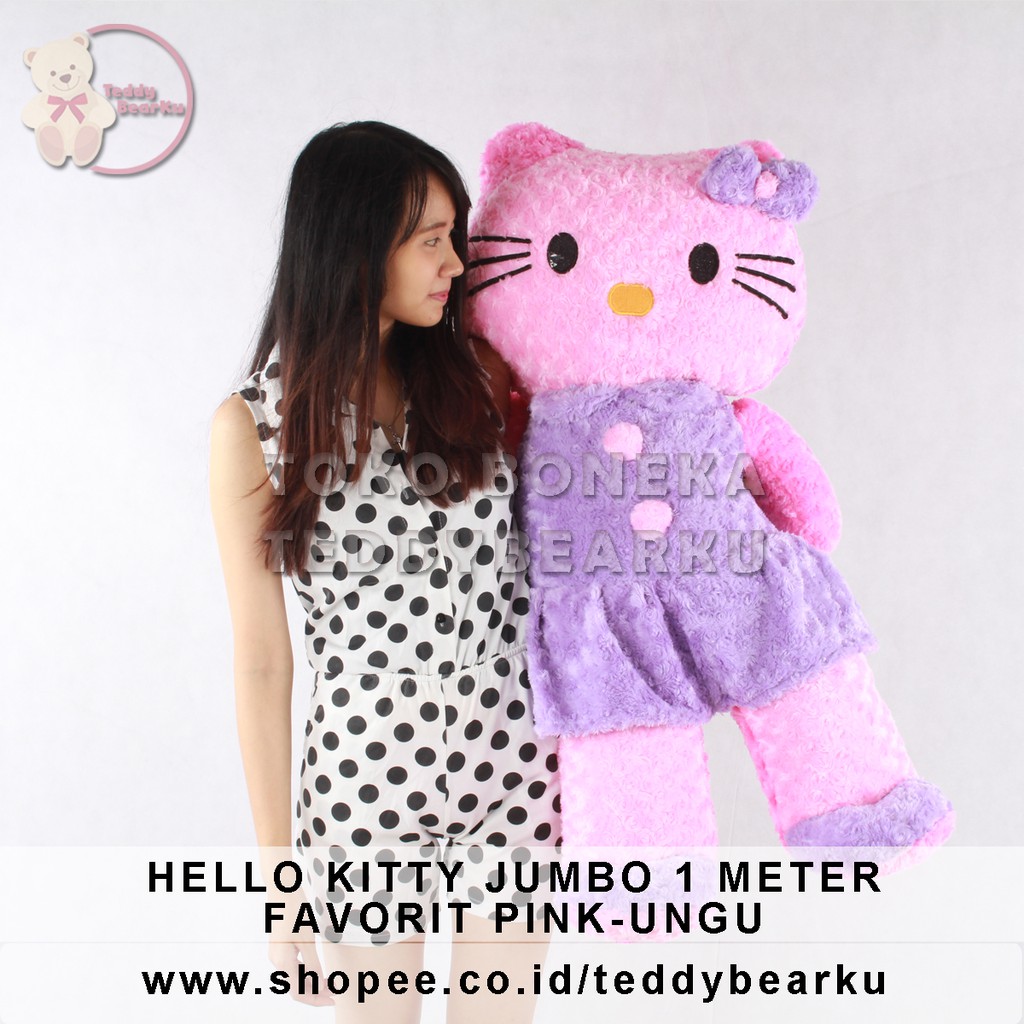 Boneka Hello Kitty Jumbo 1 Meter FAVORIT PREMIUM