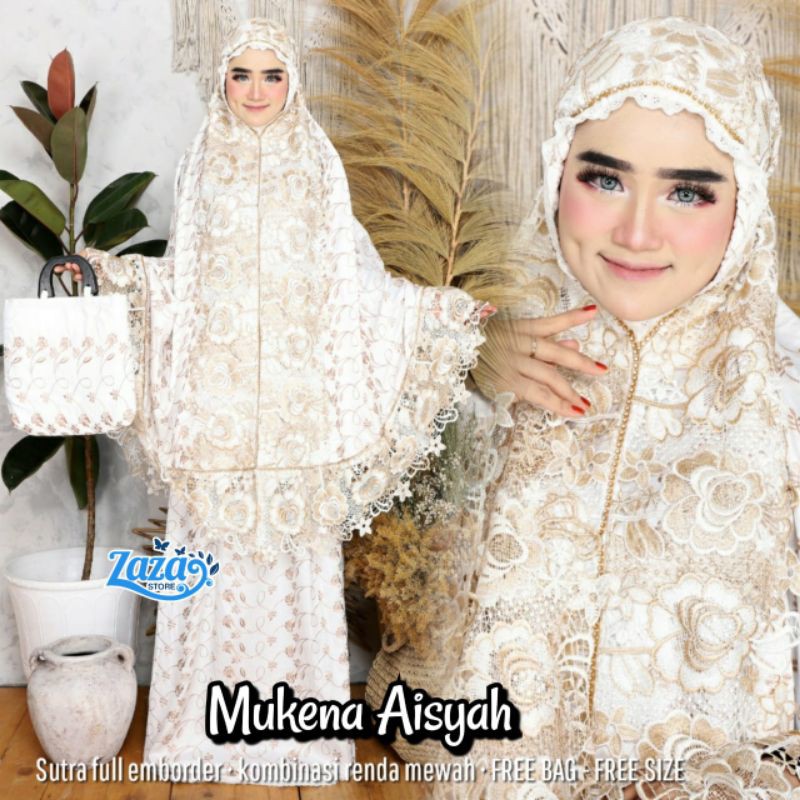 MUKENA MURAH ALL SIZE AISYAH ORI BY ZAZA STORE