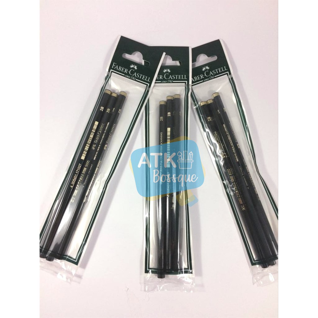 

PENSIL 2B FABER CASTELLset / isi 3