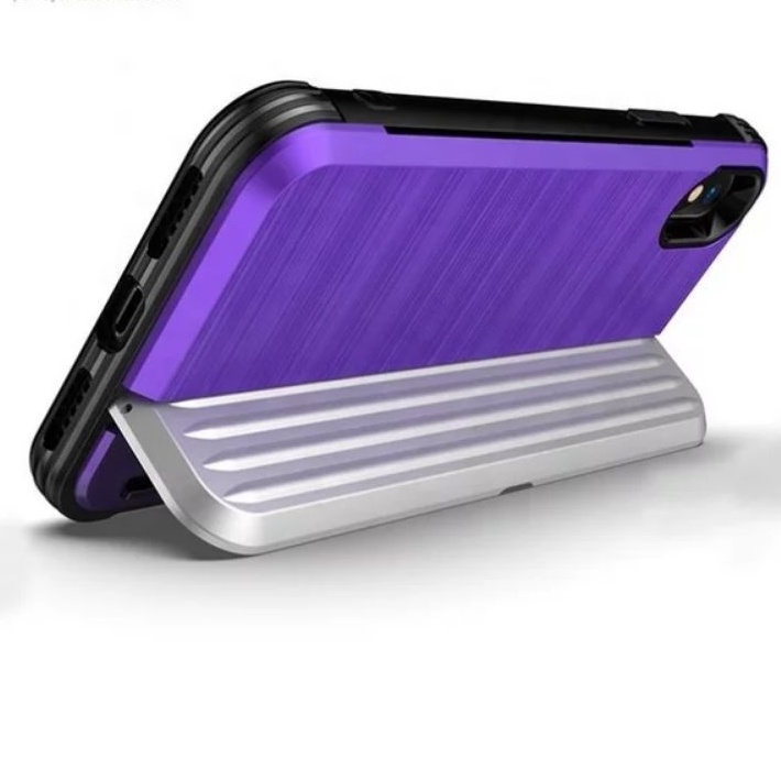 Hardcase overseas iphone XS max slot card stand