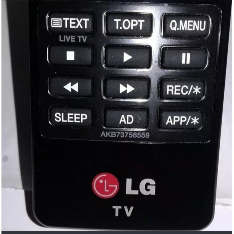 REMOTE REMOT SMART TV LED LCD LG NON 3D ORIGINAL ASLI