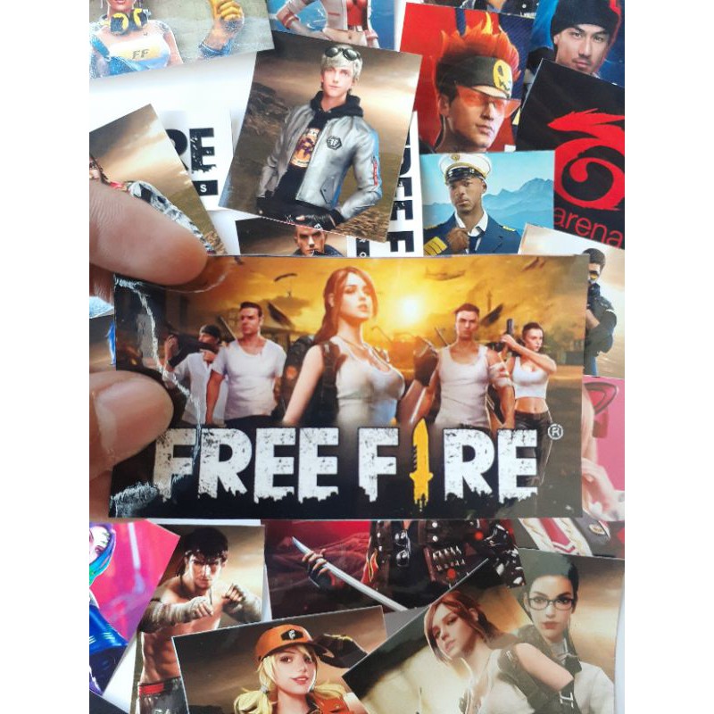 STIKER STICKER CHARACTER FREE FIRE ARENA STIKER GAME GAMING FF ALOK