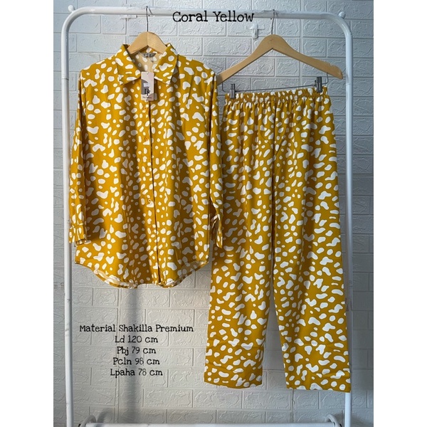 BEST SELLER One Set Super Jumbo Polos LD 120,LD 126,LD 130-Coral yellow Ld 120