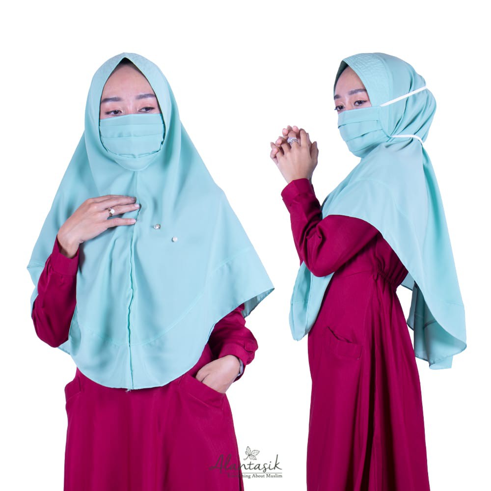 Alantasik - jilbab masker meriska soft pet antem / jilbab cut meyriska R.25