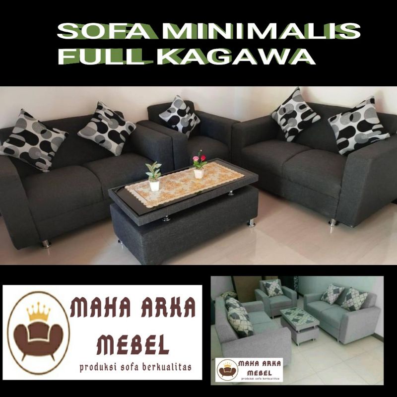 SOFA MINIMALIS bahan kagawa