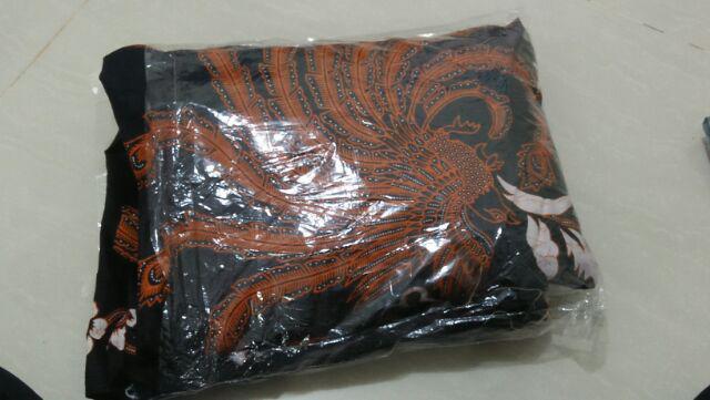 Couple Batik Sogan Hitam Sogan Couple Sarimbit Kondangan Sumber_rejeki_grosir