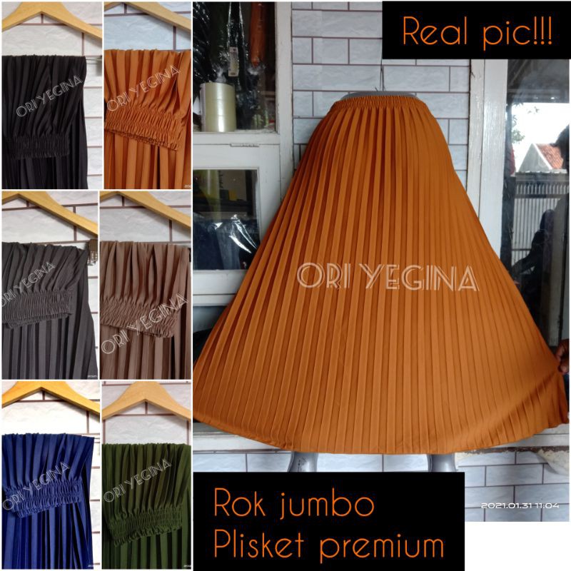 ROK PLISKET JUMBO STANDAR  BISA COD