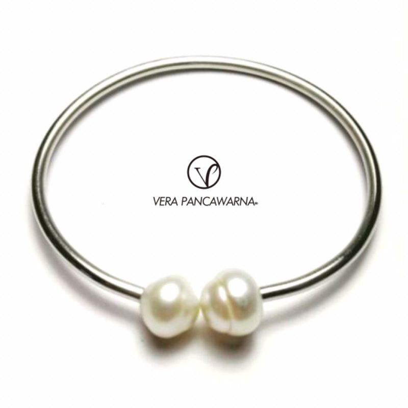 Gelang Anti Demam VP Monel Pearl/Mutiara Asli
