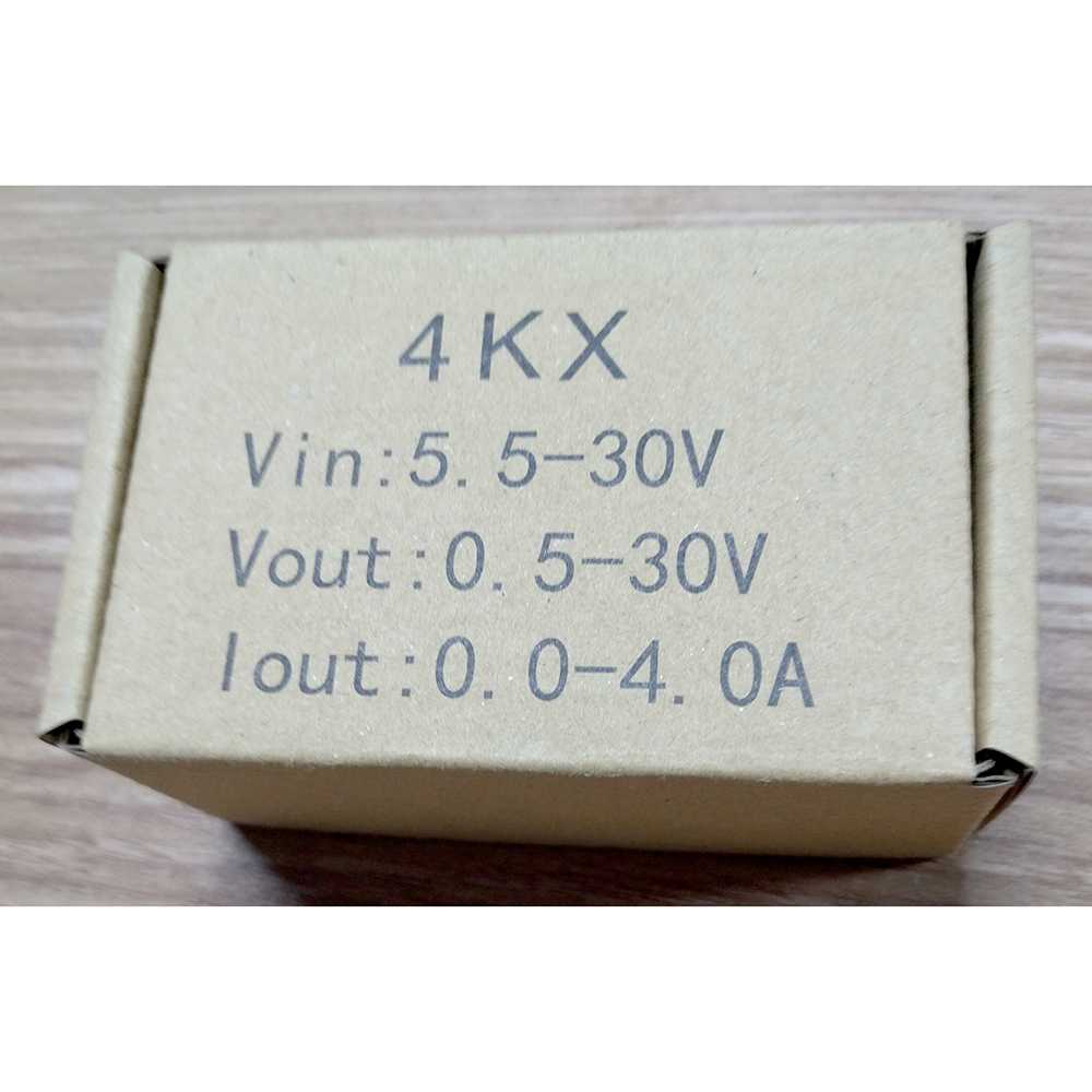 Module DC Buck Boost Converter CC CV 30V 4A with LED Display - ZK-4KX