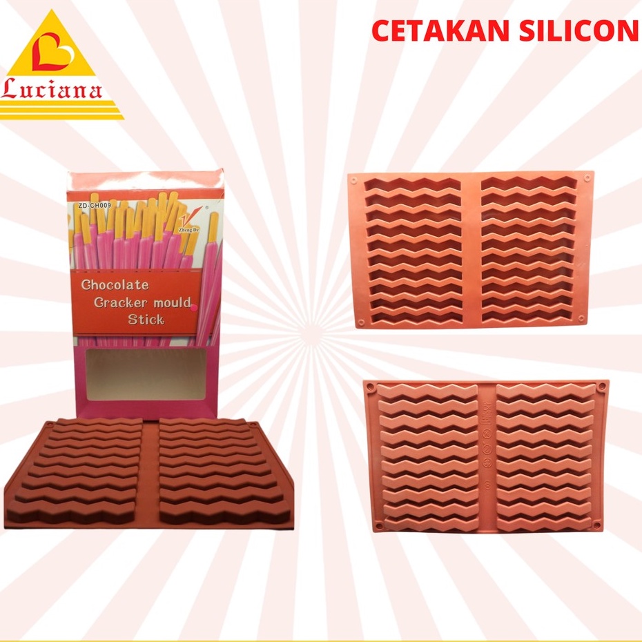 CETAKAN CRACKER - Choco Stick Cracker - adb