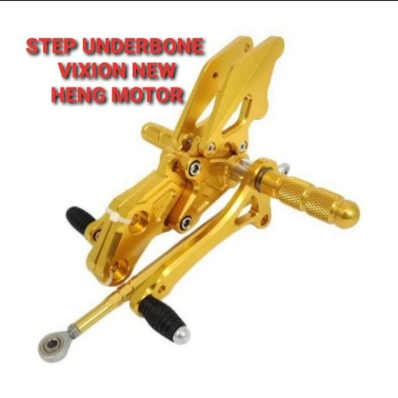 Step underbone cnc Yamaha vixion new gold - underbone cnc Yamaha vixion new