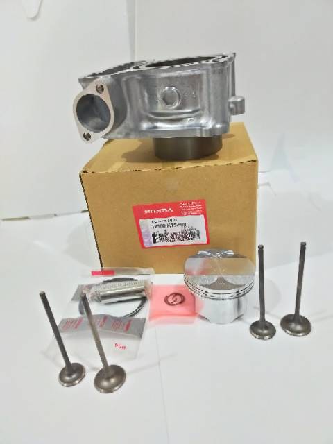Blok seher/boring set cb 150 + klep + seal klep