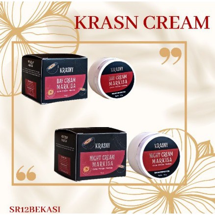 KRIM EKSTRAK MARKISA BPOM KRASNY DAY &amp; NIGHT CREAM KRIM SR12 Anti Keriput Anti Kusam ANTI-AGING