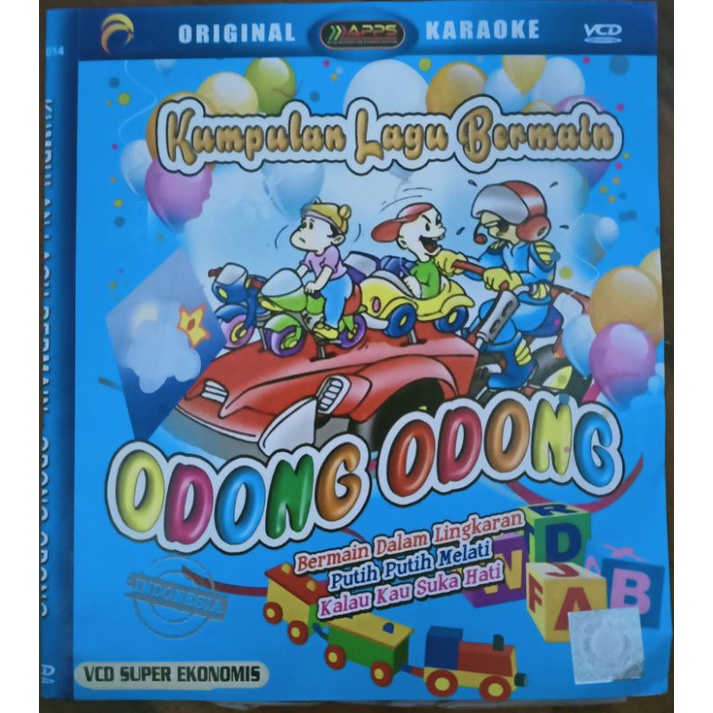 VCD original kumpulan lagu bermain ODONG ODONG