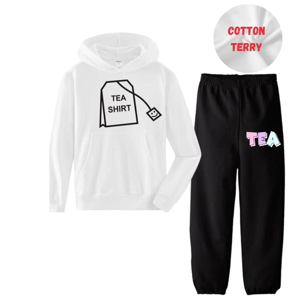 JBF Baju 1 Set Setelan Wanita Remeja Sweater Hoodie Teashirt Dan Celana Jogger
