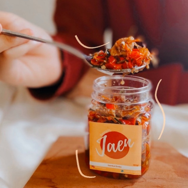 

SAMBAL JAEN" by Pawon Jaen (SAMBAL EMBE) 180gram ENAK POL