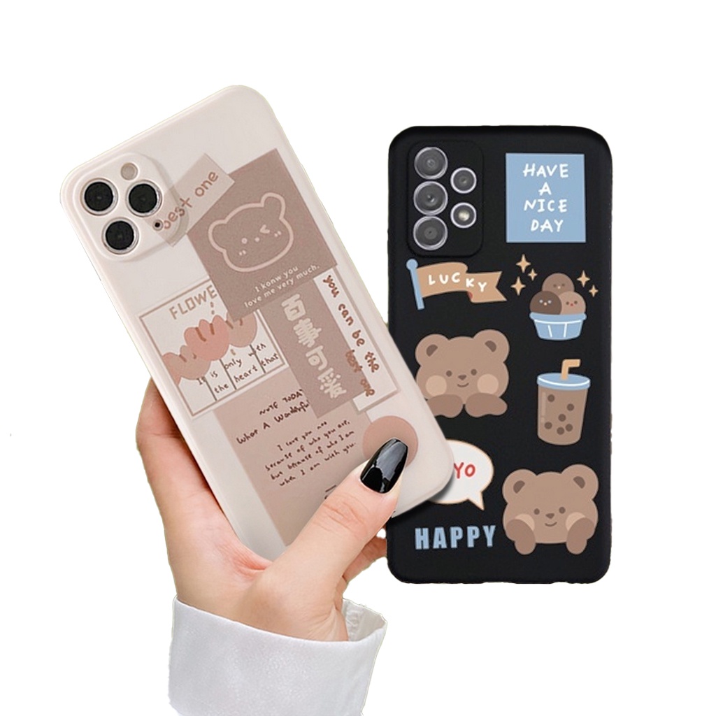 CASE BEAR BOBA SAMSUNG A53 A33 A23 A13 A73 a32 A52 A72 4G 5G A52S A02S A03S A11 A12 A21S A13 A22 A30 A20 A50 a50s a30s A51 A71 A31 A03 A53 5G 4G A20S A10s M23