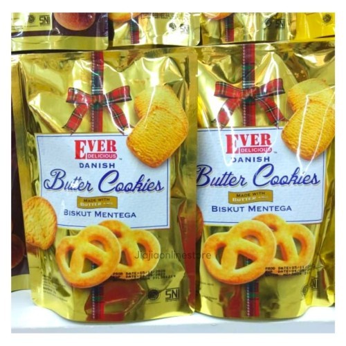 

Ever Delicious Danish Butter Cookies Kukis Mentega 150 gram