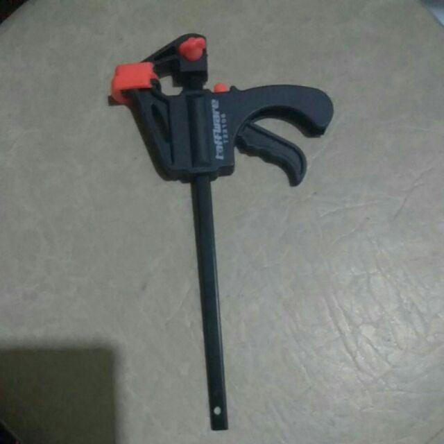 Speed Squeeze Ratcheting Clamp Penjepit Kayu 4 Inch Holder Jepitan Jepit