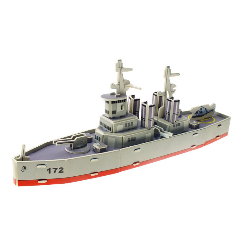 DIY Puzzle 3d | FRIGATE SHIP| Mainan DIY Hobby Hobi 1690-21