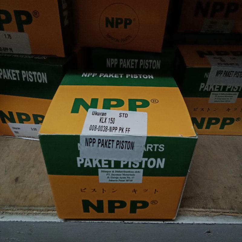 PISTON KIT SEHER KIT KLX 150/ KLX 150 FF NPP OS STD 25 50 75 100 NPP Original 100%