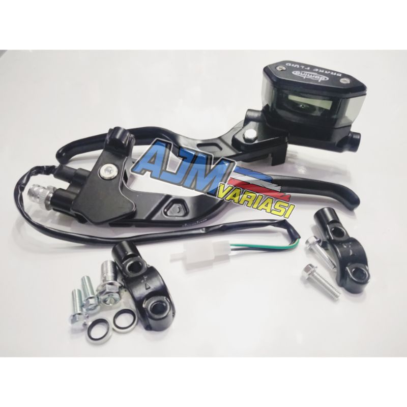Master Rem Domino Handle Master Model RCB Brembo Set Kiri Kanan Tabung Oval Universal Matic Beat/Vario/Aerox 155/Mio/M3/Beat Fi/Vario 125/Vario 150/RX KIng