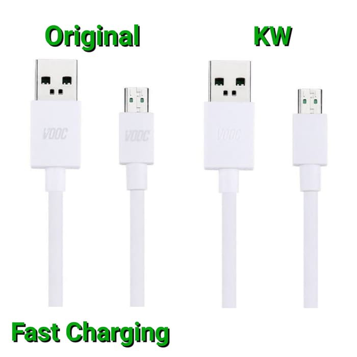 Cable Data Oppo Original Fast Charging Kabel Data Charger Original 100% Vooc