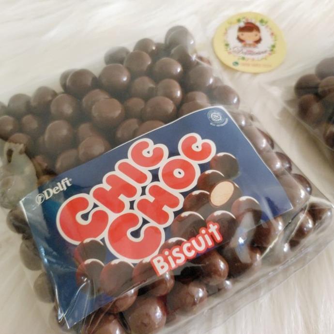 

delfi chic choc isi biskuit 1kg - coklat pabrikan kiloan