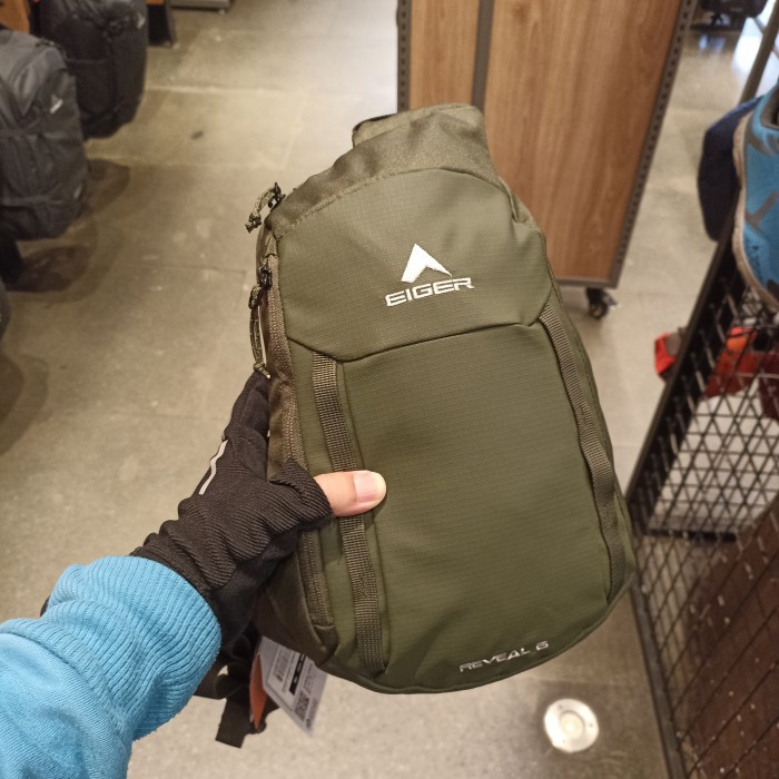 Tas Eiger REVEAL SLING Bag 91000 7681 Original Cowok Bandung 4L