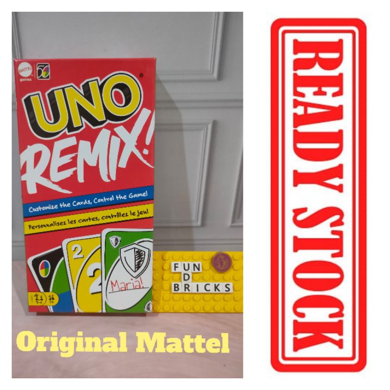 Mattel Uno Remix Original