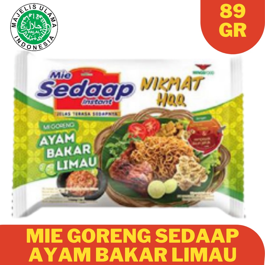 Mie Sedaap / Sedap Goreng Rasa Ayam Bakar Limau Baru Murah