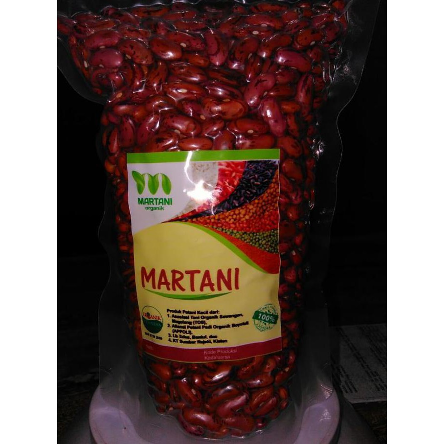 

ENAK MARTANI Kacang Merah Organik Vacuum Pouch 400Gr BANYAK RASA