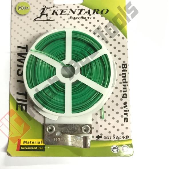 

☈ KENTARO Twist Tie 50 Meter - Magic Twister Pengikat Kabel ☑
