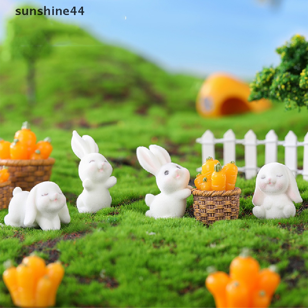 Sunshine Miniatur Kelinci Lucu Untuk Dekorasi Kue