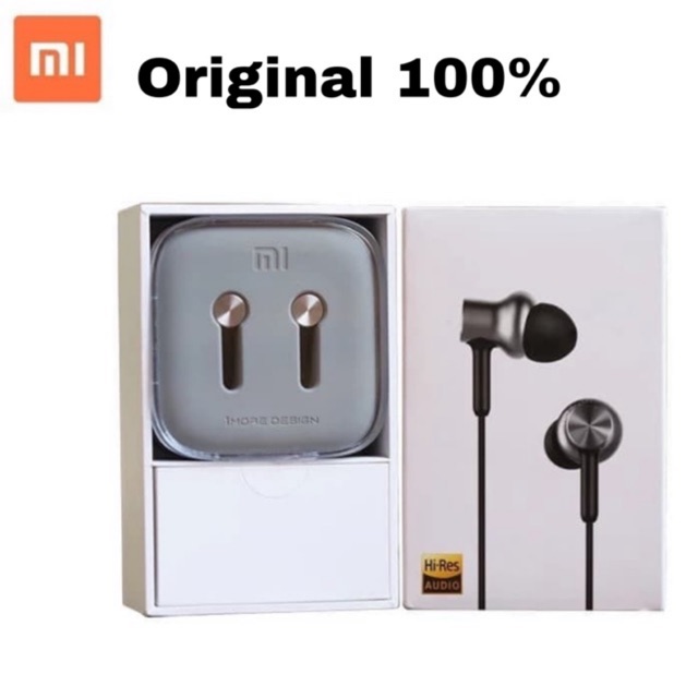 Headset Handsfree Earphone Xiaomi Piston 5 MI8 PRO HD Hi-Res Original 100% Hibrida HD Pro Earphones