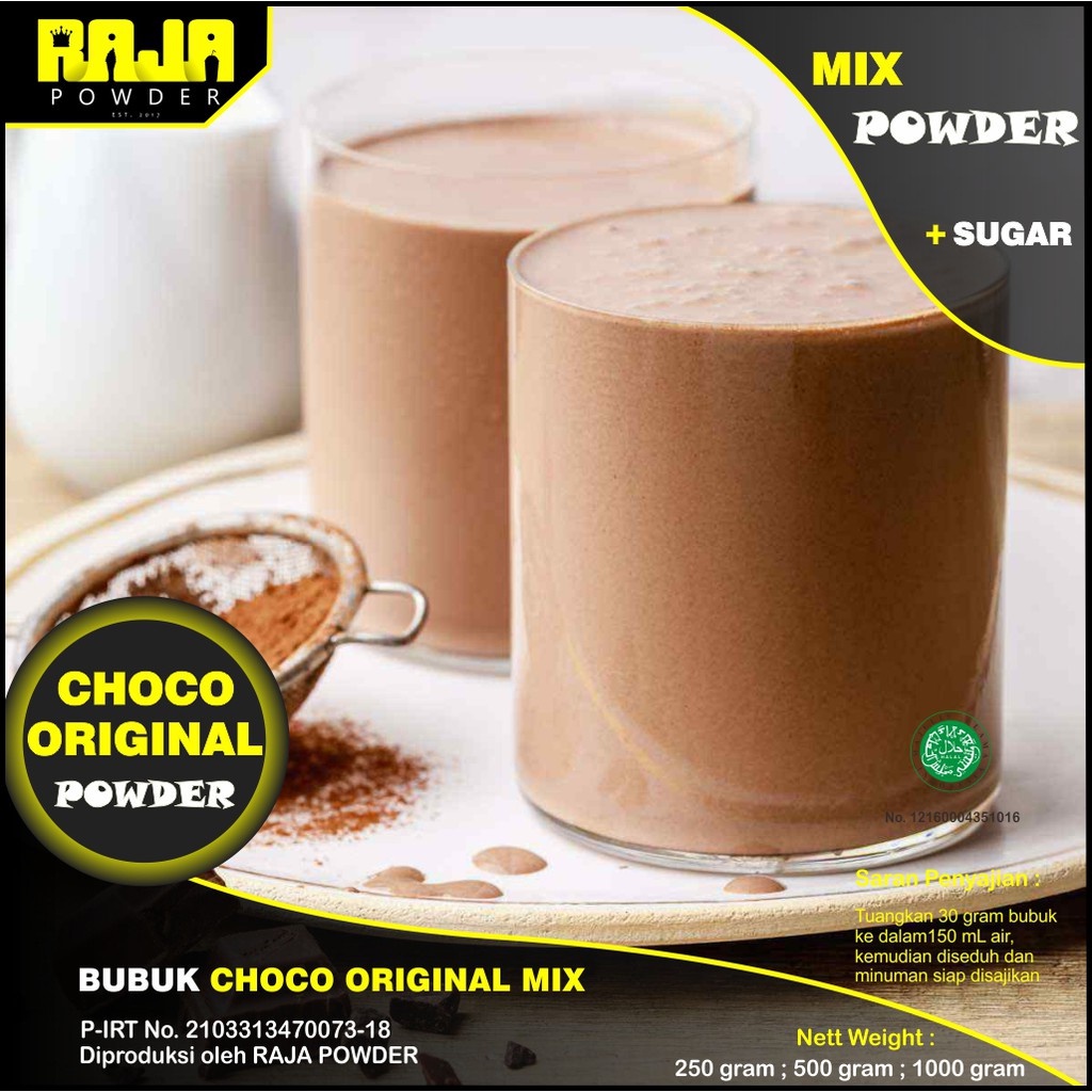 

Bubuk Choco Original Bubuk Minuman Choco Original Powder 250 gram