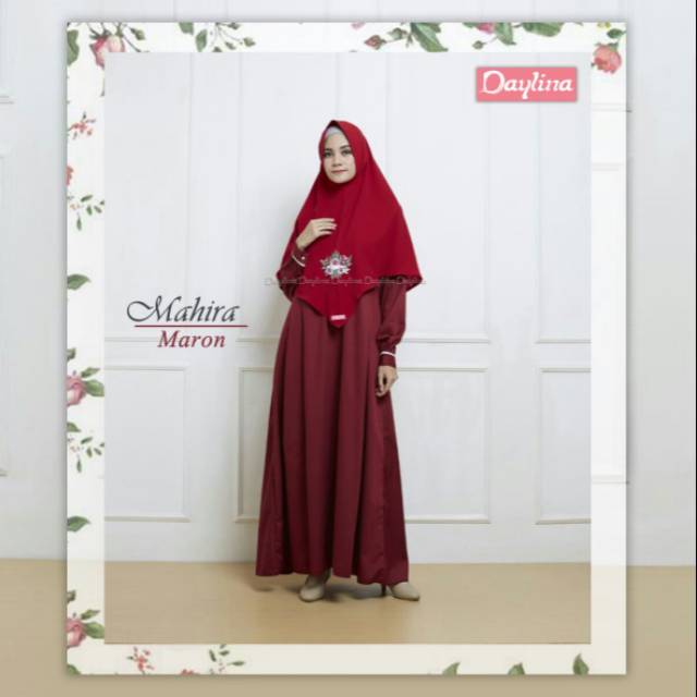 Mahira dress by daylina / gamis mahira