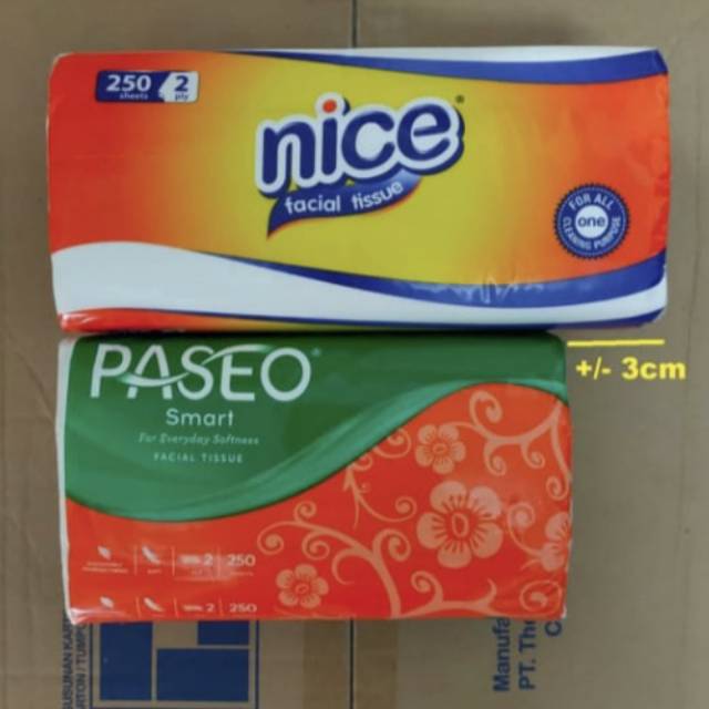 Tissue nice 250 sheet 2ply